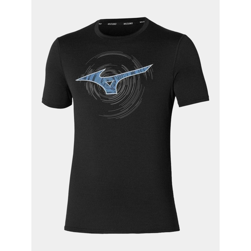 T-shirt de sport impulse core rb noir femme - Mizuno