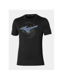 T-shirt de sport impulse core rb noir femme - Mizuno