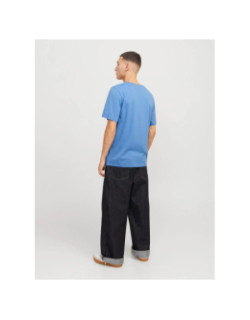 T-shirt logo bleu rose homme - Jack & Jones