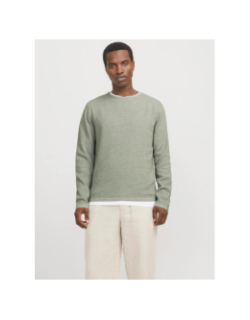 Pull en maille jjegeorge vert homme - Jack & Jones