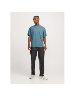 T-shirt uni bradley oceanview bleu homme - Jack & Jones