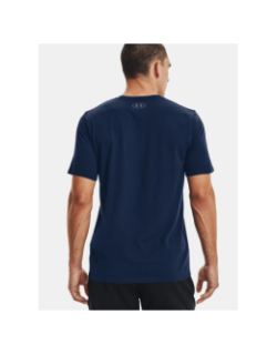 T-shirt mc ua sportstyle bleu marine homme - Under armour