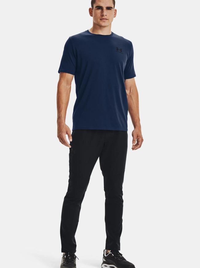 T-shirt mc ua sportstyle bleu marine homme - Under armour