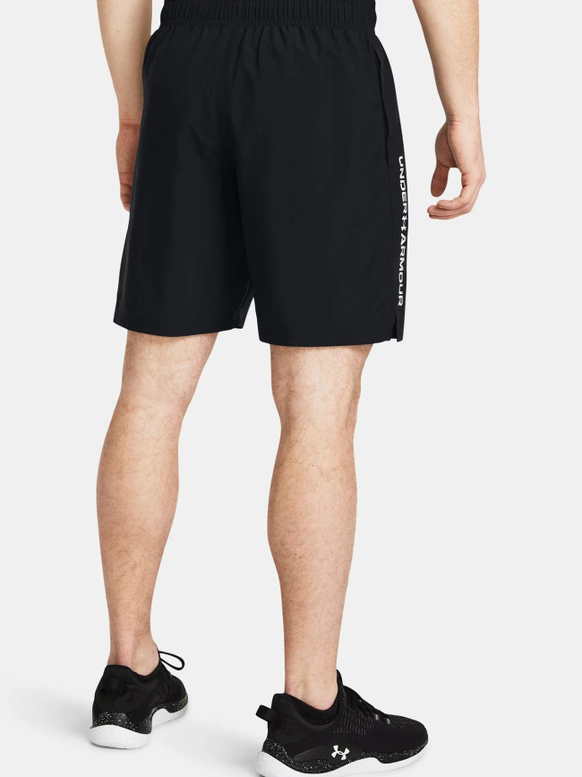 Short de sport ua tech wordmark noir homme - Under Armour