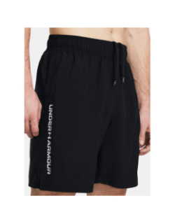 Short de sport ua tech wordmark noir homme - Under Armour