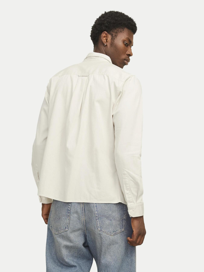 Chemise travis beige homme - Jack & Jones