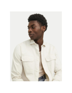 Chemise travis beige homme - Jack & Jones