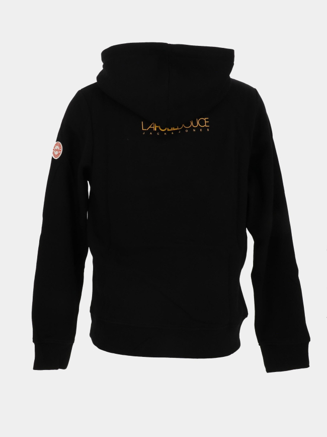 Sweat à capuche la folie douce haze noir homme - Jack & Jones