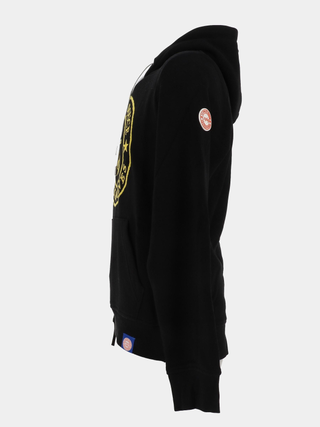 Sweat à capuche la folie douce haze noir homme - Jack & Jones