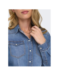 Chemise denim alexa bleu femme - Only