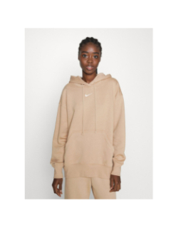 Sweat à capuche nsw phnx beige femme - Nike
