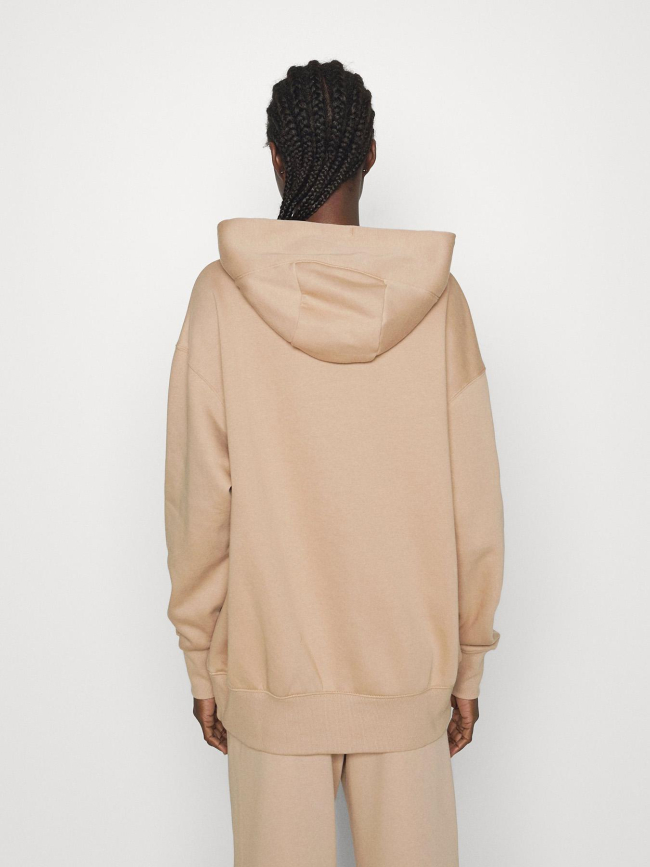 Sweat à capuche nsw phnx beige femme - Nike
