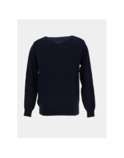 Pull fin ferdinand bleu marine homme - Guess