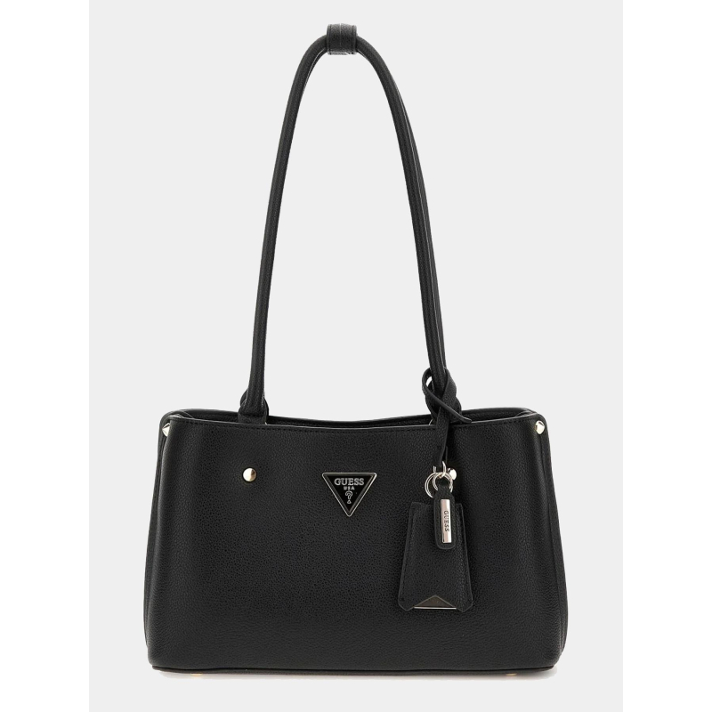 Sac à main meridian shoulder satchel noir femme - Guess