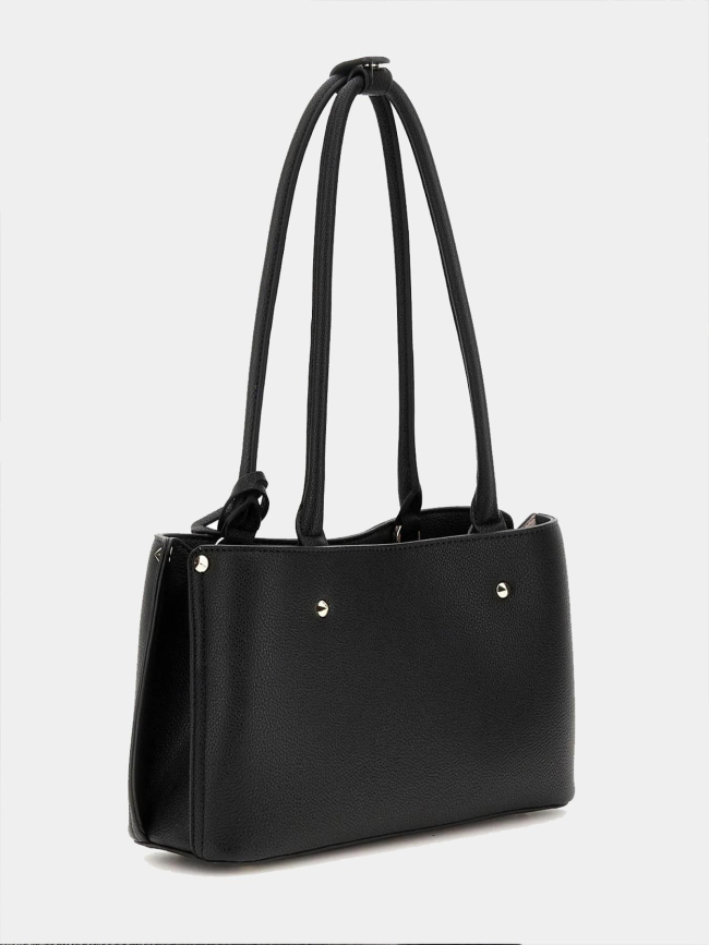 Sac à main meridian shoulder satchel noir femme - Guess