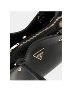 Sac à main meridian shoulder satchel noir femme - Guess