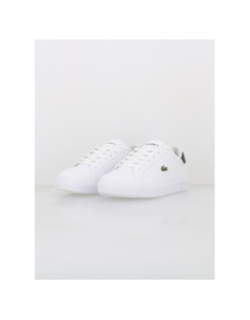 Baskets powercourt blanc noir enfant - Lacoste