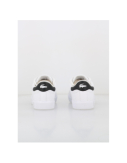 Baskets powercourt blanc noir enfant - Lacoste