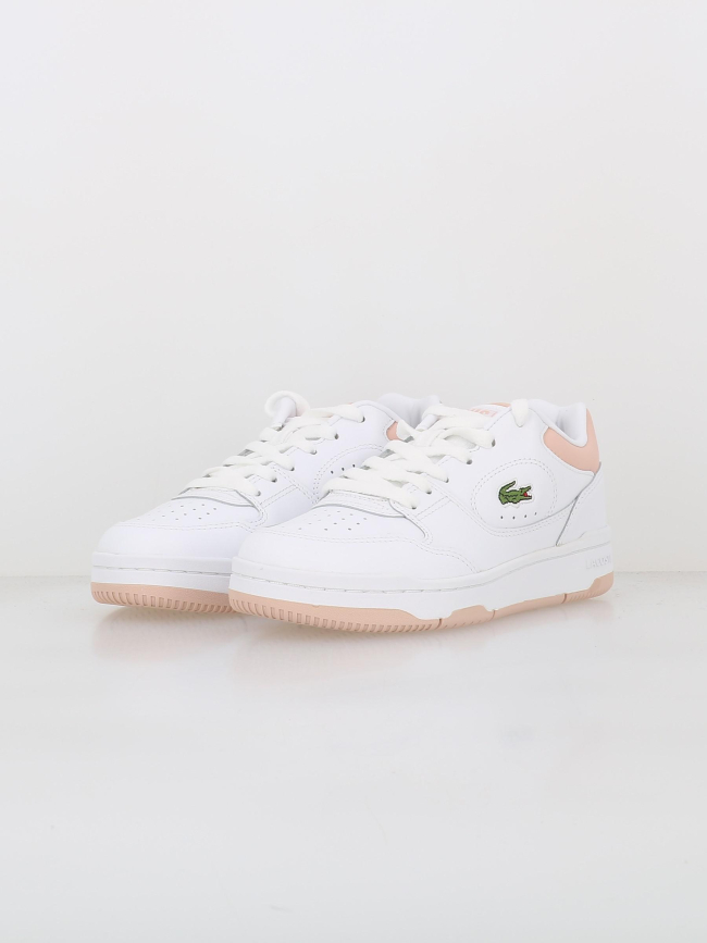 Baskets linedrive blanc rose femme - Lacoste
