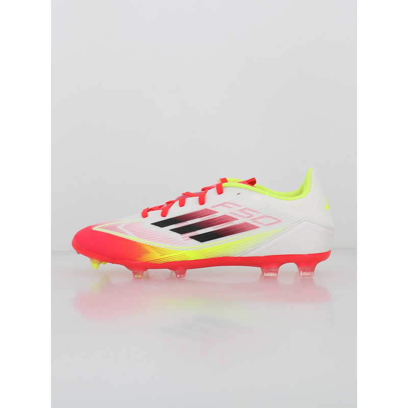 Chaussures de football f50 league fg/mg blanc rouge - Adidas