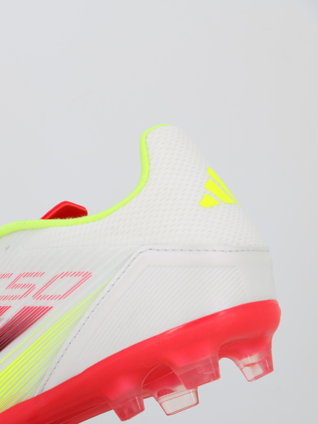 Chaussures de football f50 league fg/mg blanc rouge - Adidas