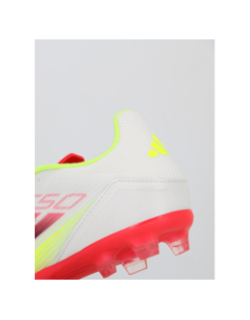 Chaussures de football f50 league fg/mg blanc rouge - Adidas