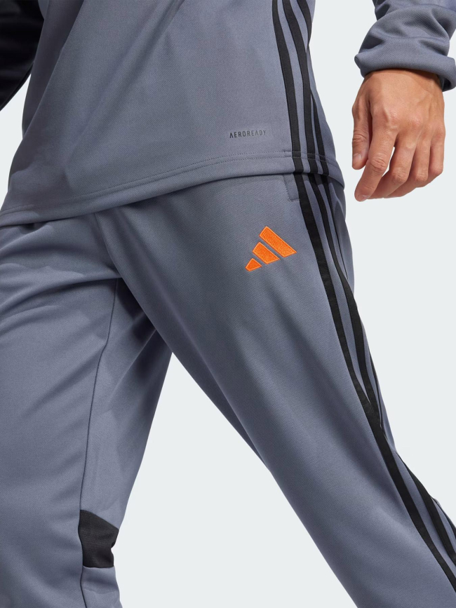 Jogging tiro slim gris homme - Adidas
