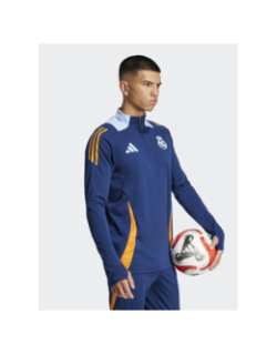 Sweat d'entrainement de football real bleu homme - Adidas