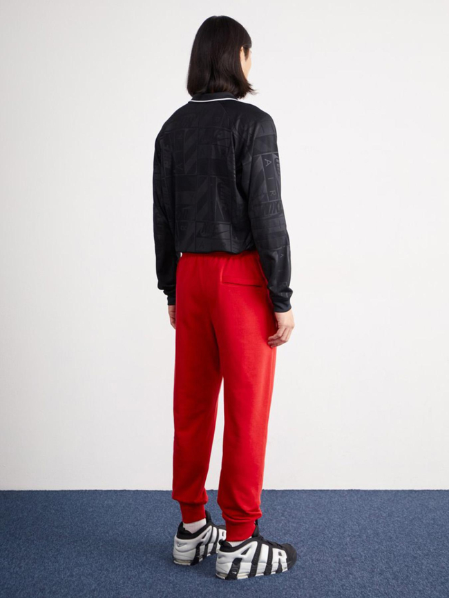 Pantalon jogging club ft jogger rouge homme - Nike