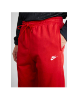 Pantalon jogging club ft jogger rouge homme - Nike