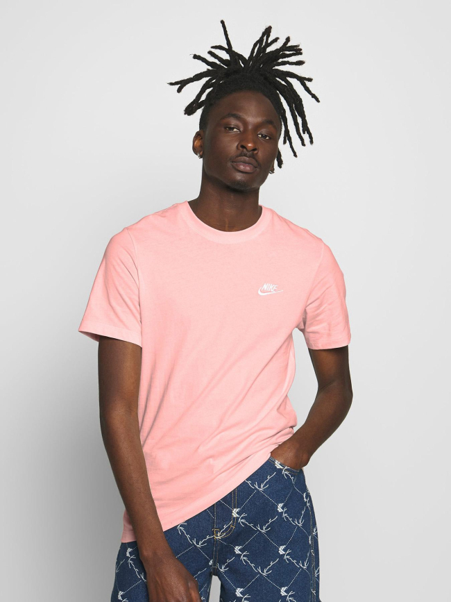 T-shirt nsw club rose homme - Nike