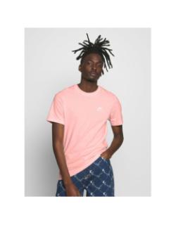 T-shirt nsw club rose homme - Nike