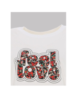 T-shirt emma life blanc femme - Only