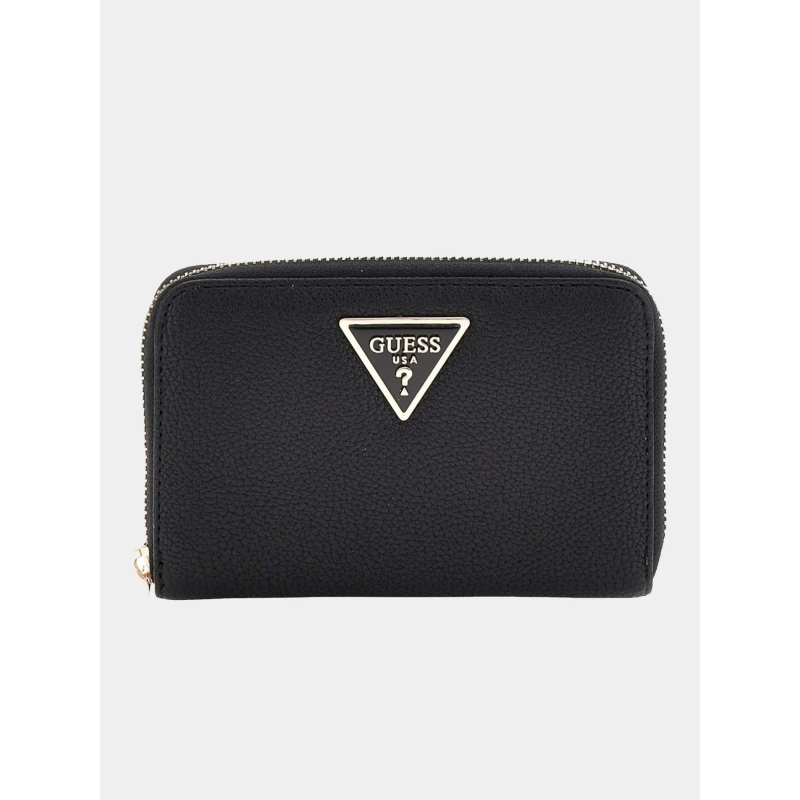 Portefeuille laurel petit compagnon noir femme - Guess
