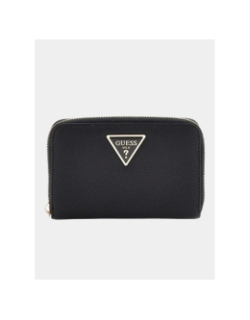 Portefeuille laurel petit compagnon noir femme - Guess