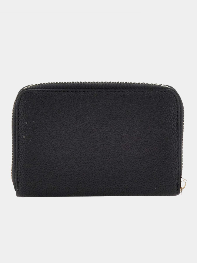 Portefeuille laurel petit compagnon noir femme - Guess