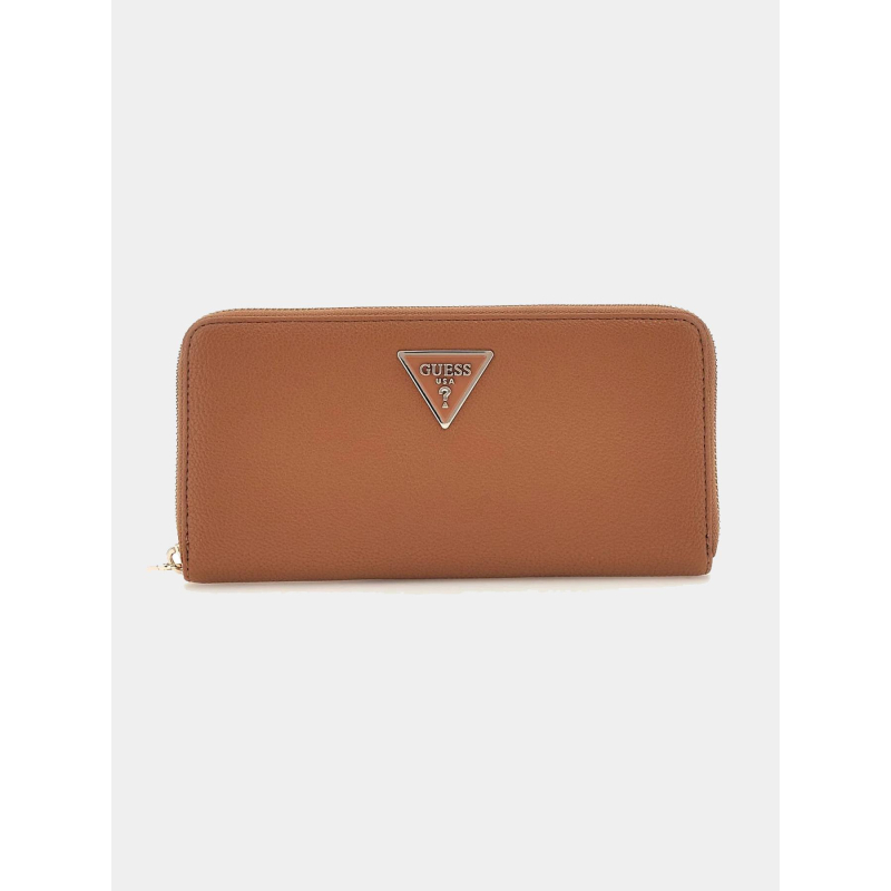 Portefeuille laurel compagnon marron femme - Guess