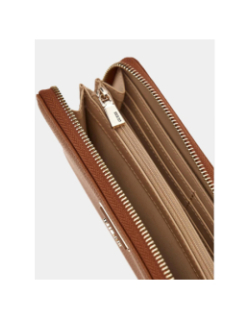 Portefeuille laurel compagnon marron femme - Guess