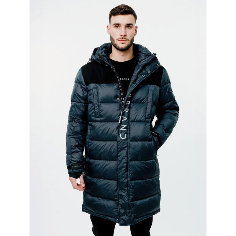 Doudoune longue gris anthracite homme - Chabrand