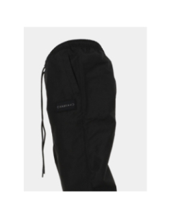Pantalon jogging logo relief noir homme - Chabrand