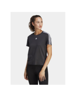 T-shirt de sport essentials 3s noir femme - Adidas
