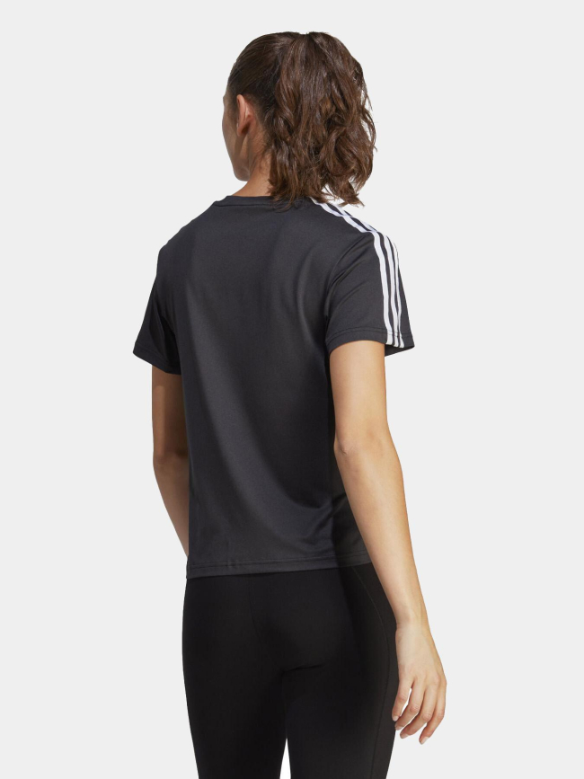 T-shirt de sport essentials 3s noir femme - Adidas