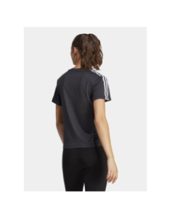 T-shirt de sport essentials 3s noir femme - Adidas