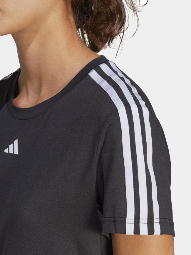T-shirt de sport essentials 3s noir femme - Adidas