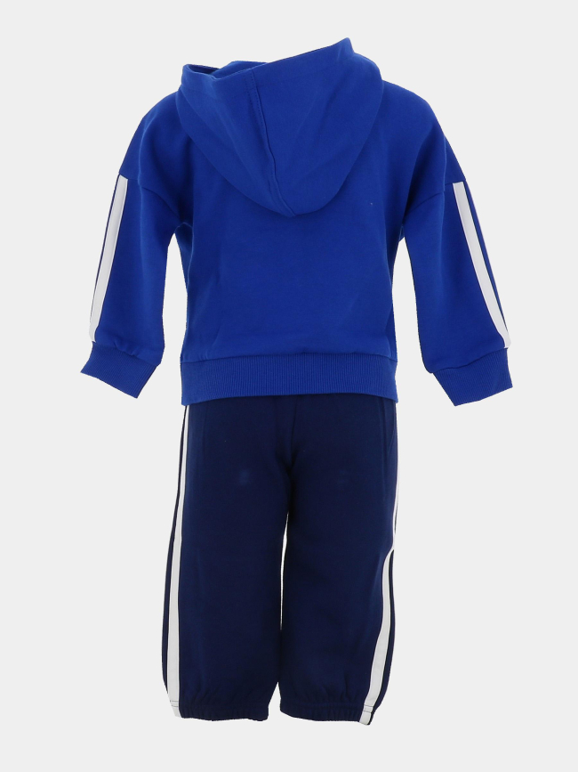 Ensemble sweat à capuche jogging 3S bleu enfant - Adidas