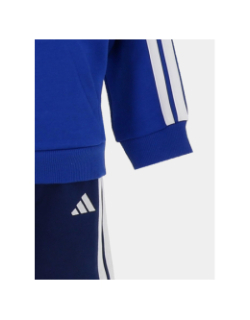 Ensemble sweat à capuche jogging 3S bleu enfant - Adidas