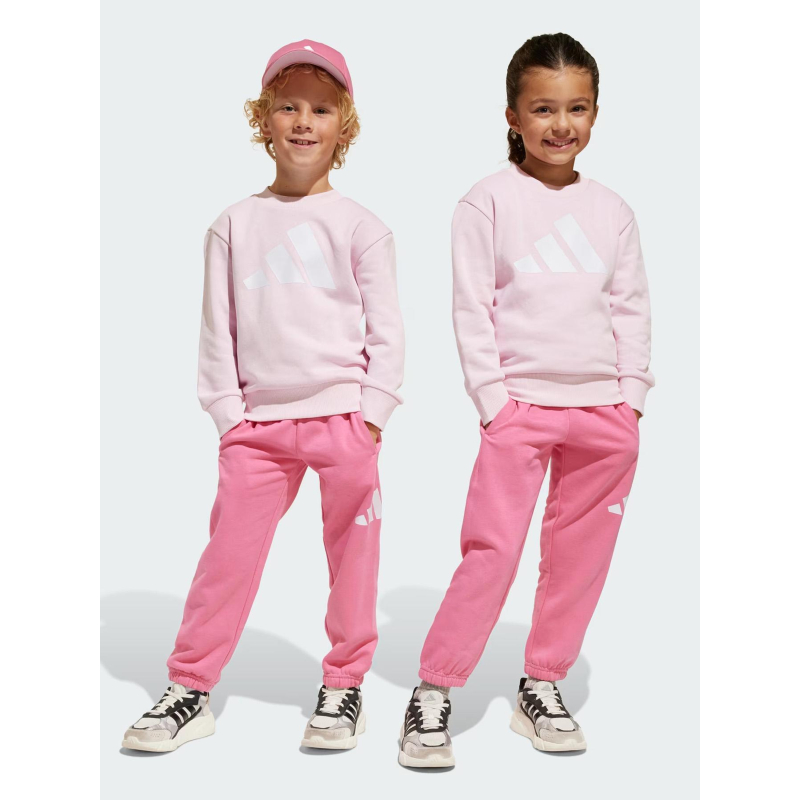 Ensemble de survêtement essentials rose enfant - Adidas