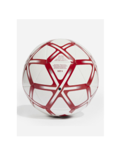 Ballon de football starlancer blanc rouge - Adidas