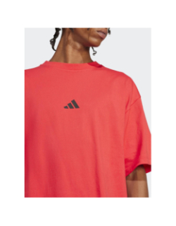 T-shirt à manches courtes future icons rouge homme - Adidas