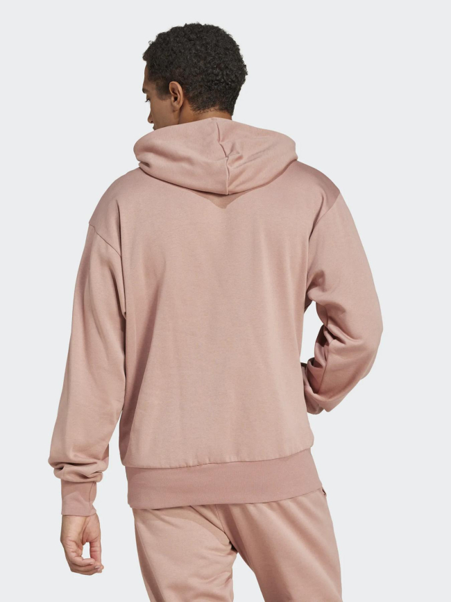 Sweat à capuche feelcozy rose homme - Adidas